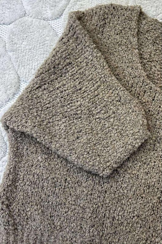 Hygge Boucle Slouch Knit Camel /20 =